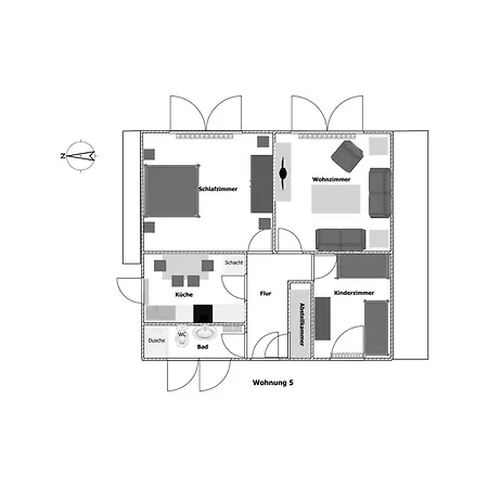 Apartment Haus Wildfang 5